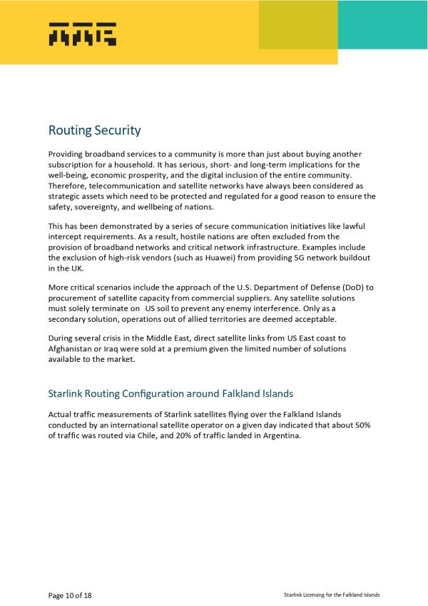 TTP Starlink Licensing for the Falkland Islands Paper Final page 10