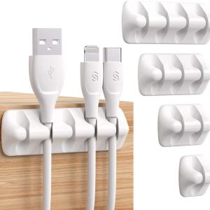 white cable tidies