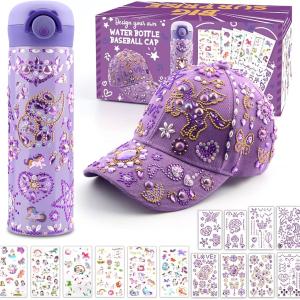 design your own water bottle and baseball cap