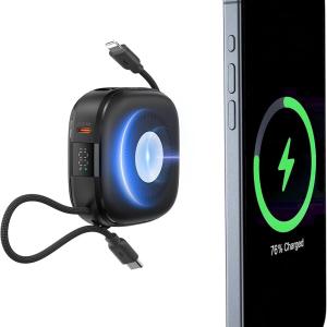 Charmast Power Bank Magnetic 3 in 1 Battery Pack