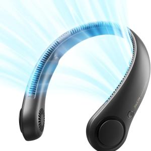 Portable neck fan