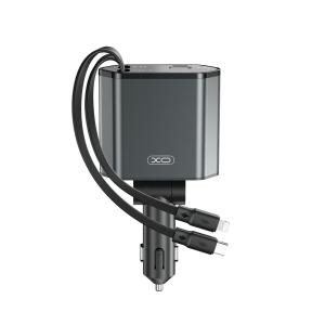 Retractable car charger