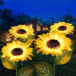 Sunflower Solar Lights