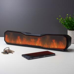 Wireless flame speaker